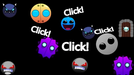 Geometry Dash Faces Clicker Remastered